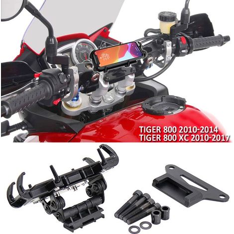 Handy-/GPS-Halterung kompatibel mit Triumph Tiger Explorer XRX/XCA/XRT Motorrädern (1/4)