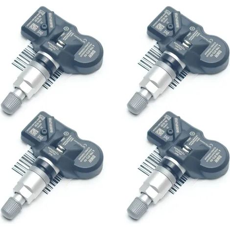 (4 pièces) 6798872 36106798872 6798872 Capteurs de pression des pneus pour véhicules. Compatibles avec BMW F30, F31, F34, M4, Z4, X1, Mini Coupé Roadster et Alpina B6 D5. (1/5)
