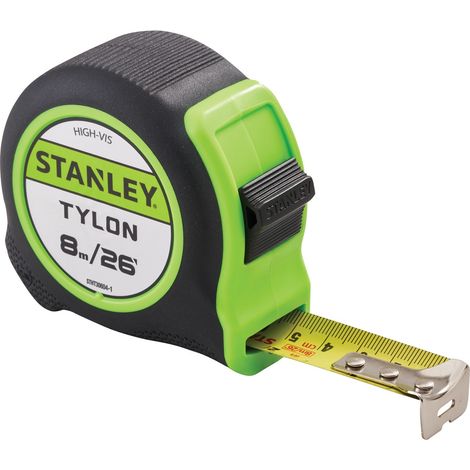 Stanley Hi-Vis Tylon Tape Measure 5M Durable ABS Case (1/5)