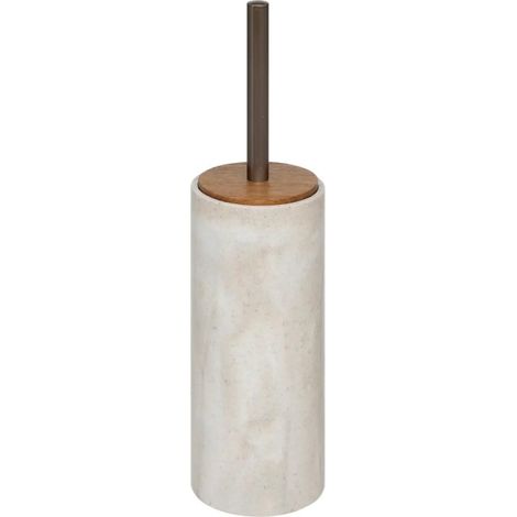 Brosse WC Design "Côme" 37cm Beige (1/5)