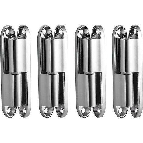 charniere Porte Placard, 4pcs Charnires De Portes Avec Vis 231-1 Charnire Porte Inoxydable Dmontable, Paumelles De Porte Pour La Maison Meubles Ma (1/5)