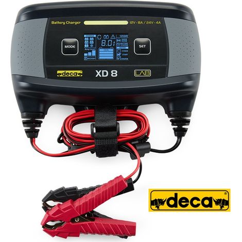 Deca caricabatterie 12/24V 8A XD 8 multifunzione mantenitore batteria (1/5)