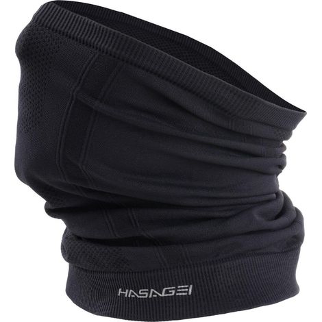Masque intégral respirant pour moto, ski, course, cyclisme, unisexe, noir (1/5)