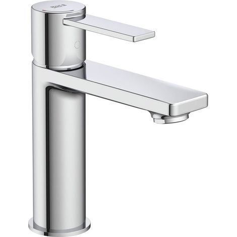 MEZCLADOR LAVABO TARGA DE CUERPO LISO CON AIREADOR CROMO (1/2)