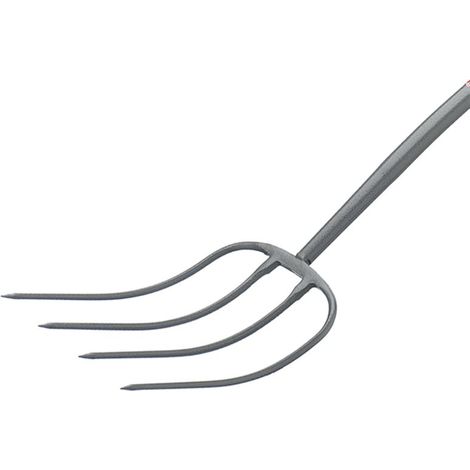 Bulldog BMFT All-Metal 4-Prong Manure Fork T-Handle BULBMFT