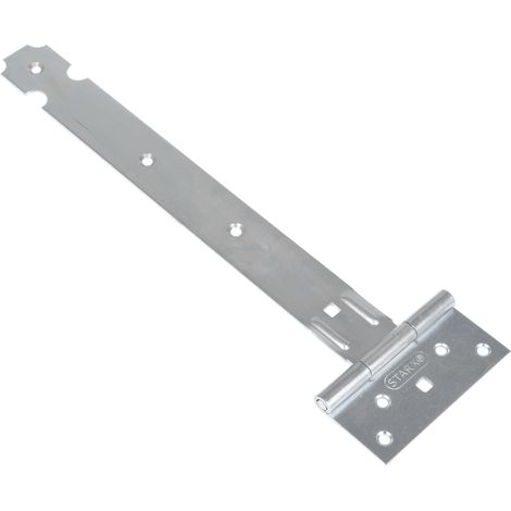 Penture anglaise légère en bleu galvanisé 300 mm