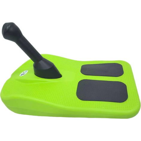 Aga Kinder Schlitten DS494 Grün, Stabile Bob-Kinderschlitten aus Kunststoff, stabiler Griff, schöne und hochwertige Schneeschlitten, Bobs für Kinder