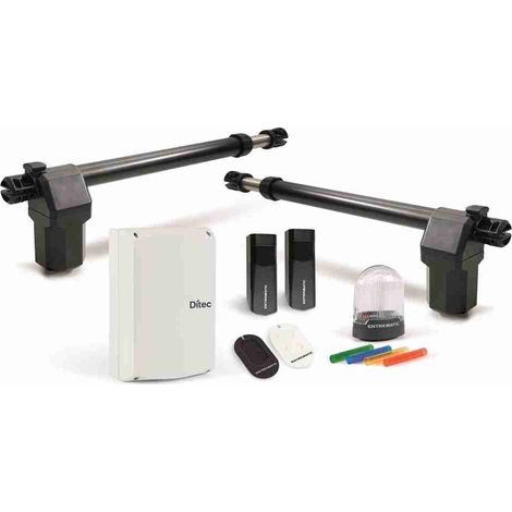 DITS35L Kit Set Automazione Per Cancello a 2 Ante Battenti DITEC ENTREMATIC DITS35L TS 230V