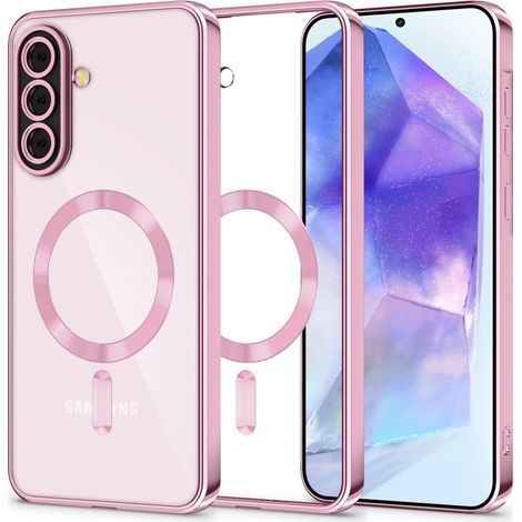 Tech-protect Magflex MagSafe Galaxy A56 5G oro rosa (1/5)