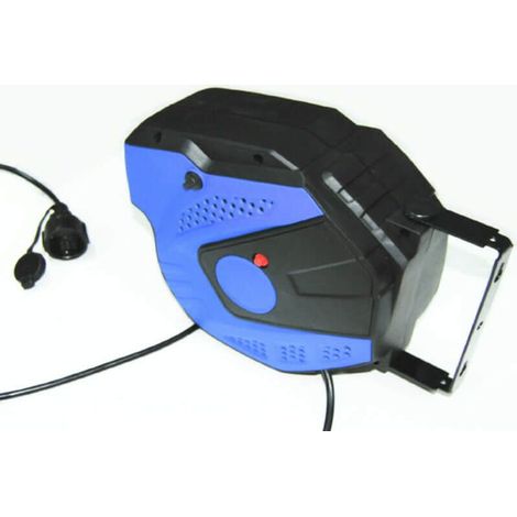 AVVOLGICAVO ARROTOLATORE PROLUNGA CAVO ELETTRICO AUTOMATICO 11+1 MT STAFFA 028