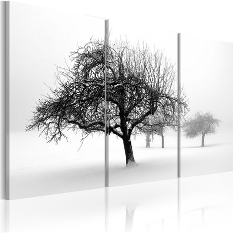 Quadro - Alberi coperti di neve - 60x40 (1/4)