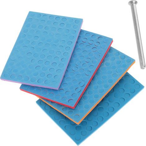Loquet de Porte en Acier Inoxydable Épais 5 Pouces, Verrou de Sécurité Noir, Moraillon pour Porte de Garage et Fenêtre, Kit de Verrouillage Résistant Antieffraction, Usage (1/5)