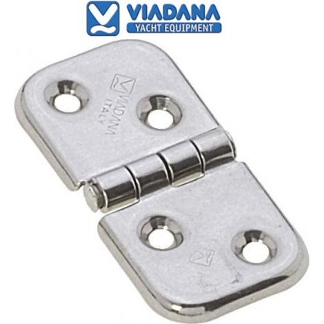 Charnière inox 316 carré arrondie décolletée 78x38 viadana (1/2)