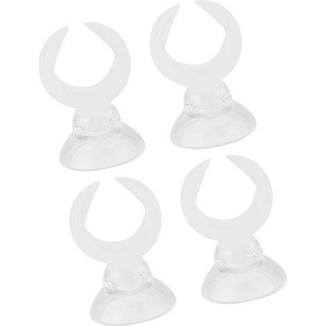 Pinces à ventouse pour aquarium, supports de tubes d'air (diamètre intérieur blanc 17,6 mm) (1/5)