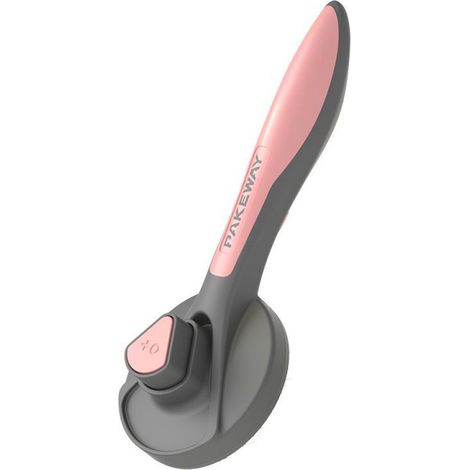 1pcs Peigne à poils, bouton nettoyage, massage peau, plastique acier inoxydable, chien chat (1/5)
