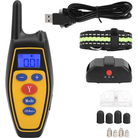 Collier de dressage électrique pour chien 662, télécommande rechargeable, répulsif anti-aboiement pour chien (1/5)