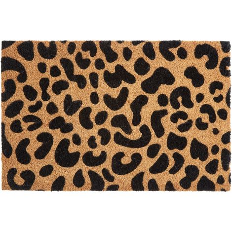 Premier Housewares Leopard Print Doormat (1/3)
