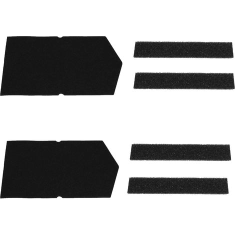2 Schwammfilter Set Ersatz für Miele 9688381+6057930 9688380 T8000 T8801 T8626 T8627 T8926 T8927 T8966 T8967 T8969 T9747 T9767 WP Eco Comfort Kondensattrockner mit Wärmepumpe (1/4)