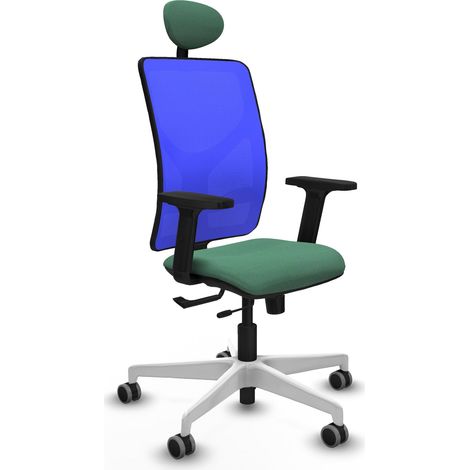 Bürostuhl piqueras y crespo Motilla blau verstellbare Lendenstütze (1/2)