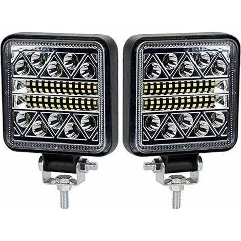 BR-Vie 102W LED Faro da lavoro 10200LM LED Luci di retromarcia 12V, Faretti LED per auto, trattore, barca, camion 12-24V, 2 pezzi (1/4)