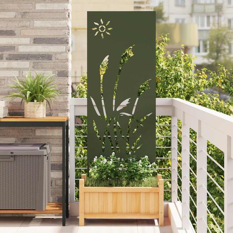 Teenpull – Garten Sichtschutz-Leinwand Olivgrün 50 x 140 cm (1/5)