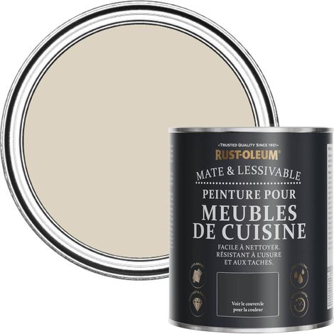 Peinture Beige pour Meubles de Cuisine, Finition Mate - Jute 750ml (1/5)