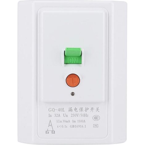 Disjoncteur Différentiel 32A 230V AC pour Systèmes de Climatisation (1/5)