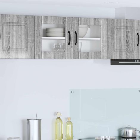 Küchenschrank Lucca Graues Sonoma 80 x 31 x 40 cm Holzwerkstoff
