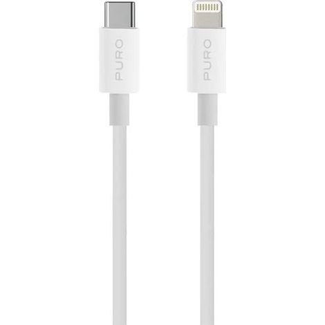 PURO CAPLTUSBCWHI cavo per cellulare Bianco 1 m USB C Lightning
