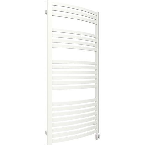 Sèche-serviette électrique blanc - (HxL) 860x400mm - 400 Watt - 400 Watt - DEX860-400E8B