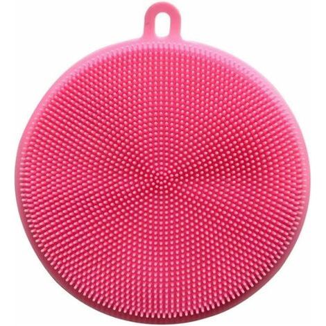 Brosse WC Silicone – Multifonction, Antibactérienne, Gris (1/5)