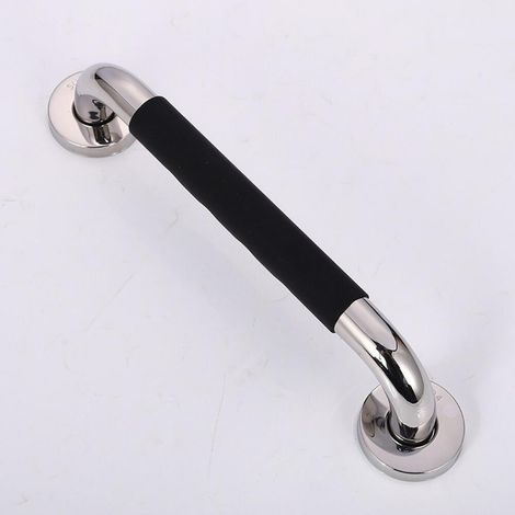 Lot de 2 Barre D'Appui wc Antidérapante, 50cm acier inoxydable barre de douche, pour toilettes, salle de bain, rampe d'escalier, gées, Handicapées (1/5)