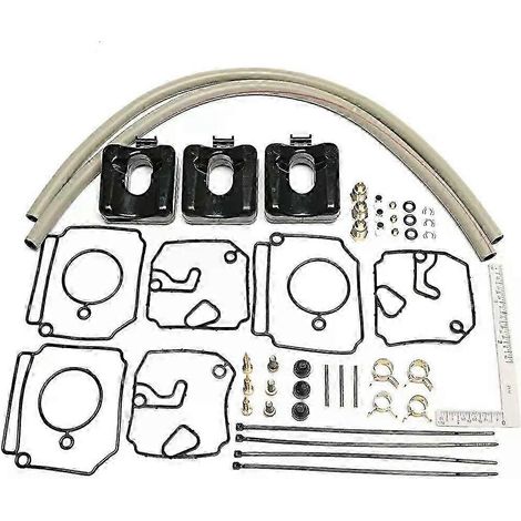 Kit de réparation de carburateur pour moteurs hors-bord Yamaha 40-50 CV. Remplace les carburateurs Yamaha 6H4-W0093-03-00, 6H4-W0093-02-00 et Sierra 18-7768. (1/5)