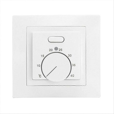 Thermostat d'ambiance MK05 pour chauffage au sol, 220 V, 16 A, blanc (1/5)