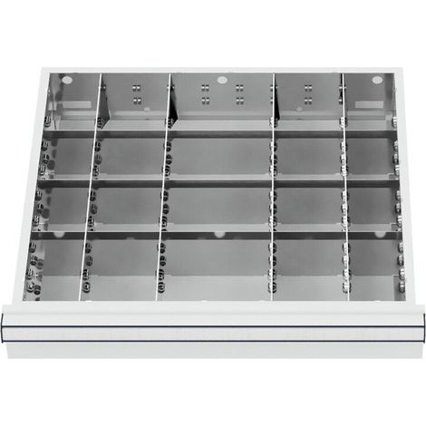 [GEBRAUCHT] B-Ware STIER Schubladeneinteilung Werkzeugaufbewahrung BLH 100/125mm 20 Fächer (1/2)