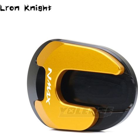 (NMMax Gold) Compatible avec YAMAHA NMAX155 NMAX125 NMAX N-MAX 155 125 160 2020 - 2023 Béquille latérale CNC, extension et support. Maxpower (1/4)