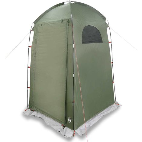 vidaXL Tienda de ducha impermeable verde oliva (1/2)