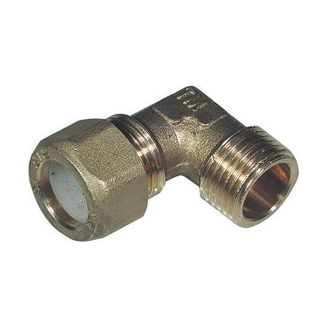 GOMITO MASCHIO PER RAME CON OGIVA TEFLON TIEMME- 1/2 x 16- TIEMM- pezzi 1