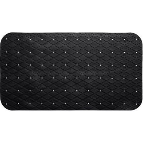 Fond de Bain PVC Diamond 39x69cm Noir