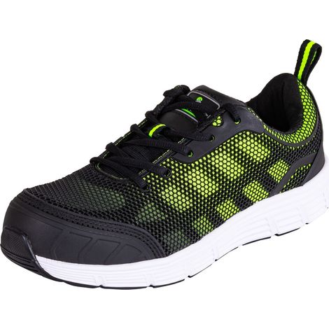 Baskets de sécurité basses Portwest Tove S1P Steelite Noir / Vert 42 (1/5)