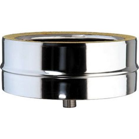 Bouchon é double paroi avec drainage, pré-revétu  80-130 mm