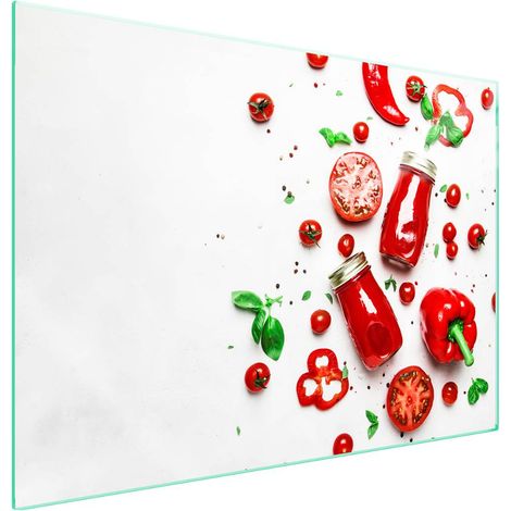 Plaque de protection en verre pour four à légumes 70x52 (1/5)