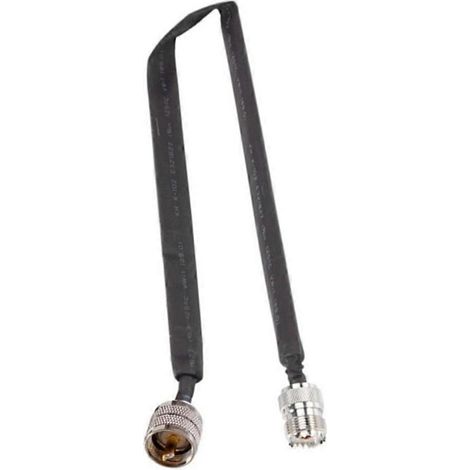 Câble d'extension coaxial RF 50 ohms UHF femelle vers UHF femelle, 50 cm (1/5)