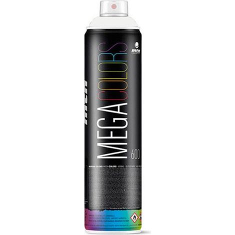 Bombe de peinture mega 600ml - blanc - MTN (1/2)