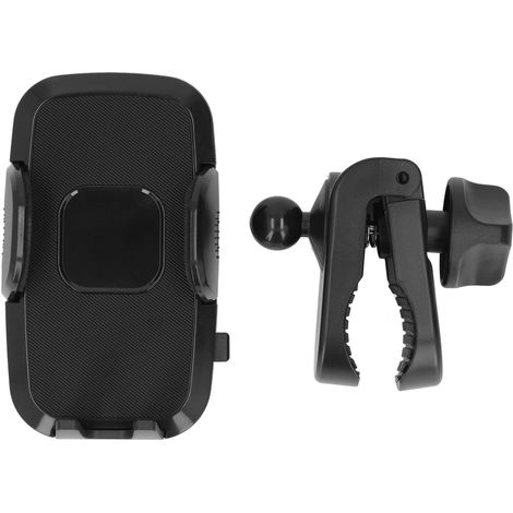 Support de téléphone pour poussette, rotation à 360°, fixation antidérapante pour vélo, chariot de supermarché et moto (1/5)