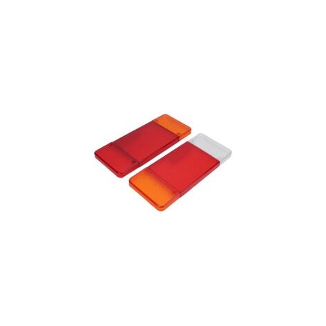 Lentille de feu arrière camion Iveco Eurocargo Daily Couleur rouge, orange, blanc Matériau ABS Haute transmission de lumière (1/5)