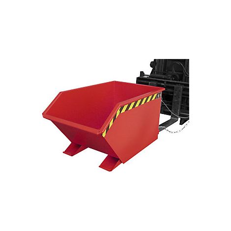 Volquete  construcción baja (E)  capacidad 0,5 m³  rojo vivo