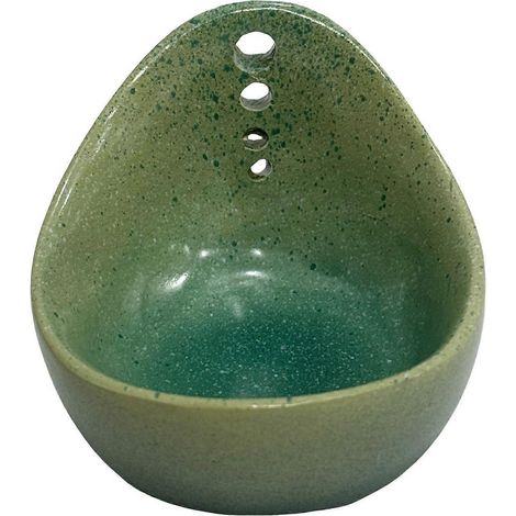 Bol multifonctionnel pour retirer les feuilles de chou frisé et d'herbes aromatiques, avec 4 trous. Un indispensable de la cuisine. (1/5)