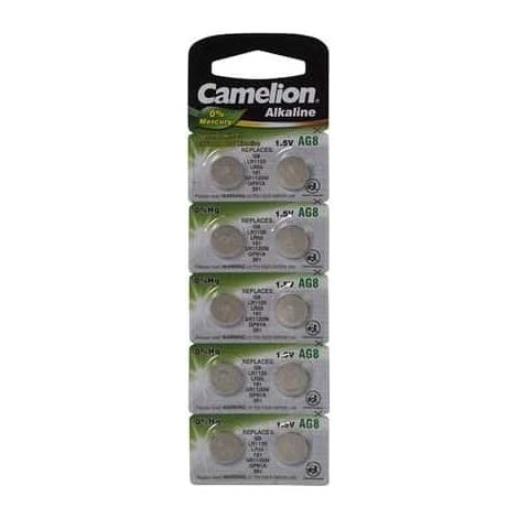 Pile Pour Montre 1.5V-42Mah Lr1120/Ag8 (10 Pcs/Bl)