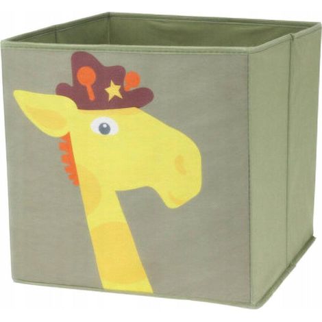 Storage Solutions Boîte de rangement animale multicolore 30x30x30 cm (1/2)